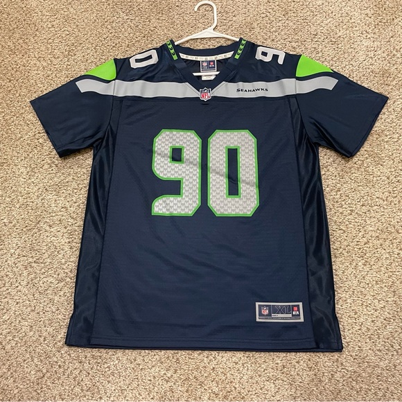 Seattle Seahawks Jadeveon Clowney NFL Proline #90 Jersey Youth Size XL - Picture 1 of 4
